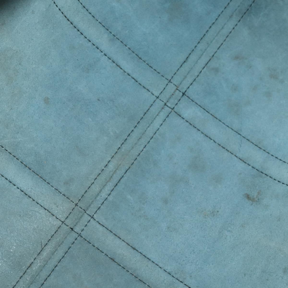 LOUIS VUITTON Epi Keepall 50 Boston Bag Blue M42965 LV Auth 158166