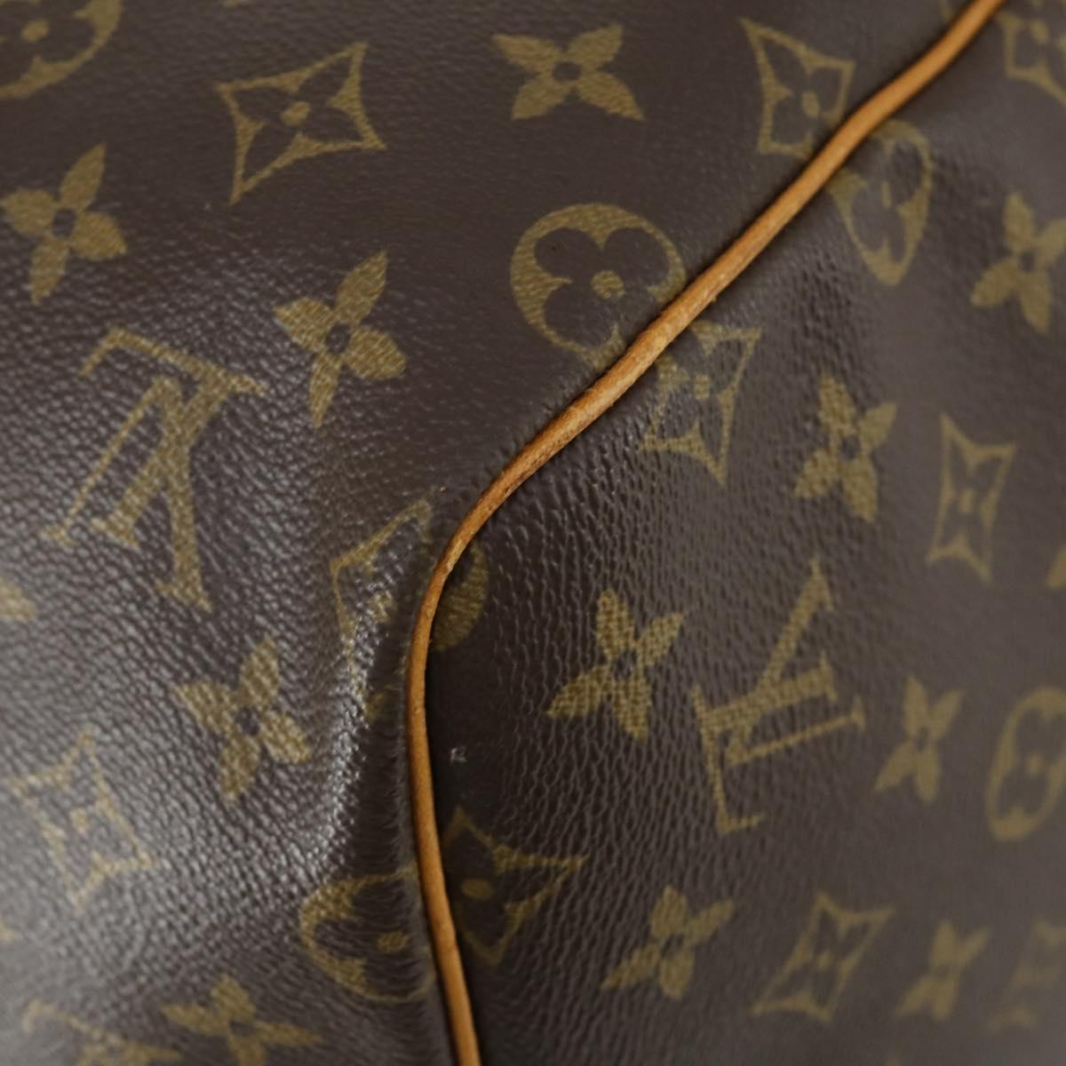 LOUIS VUITTON Monogram Keepall 55 Boston Bag M41424 LV Auth 158207