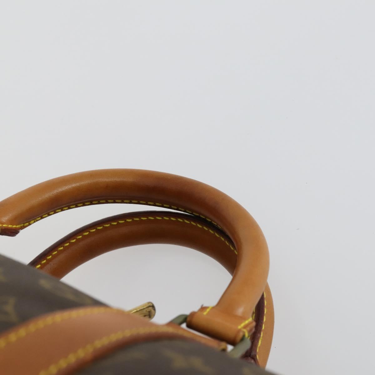 LOUIS VUITTON Monogram Keepall 55 Boston Bag M41424 LV Auth 158207