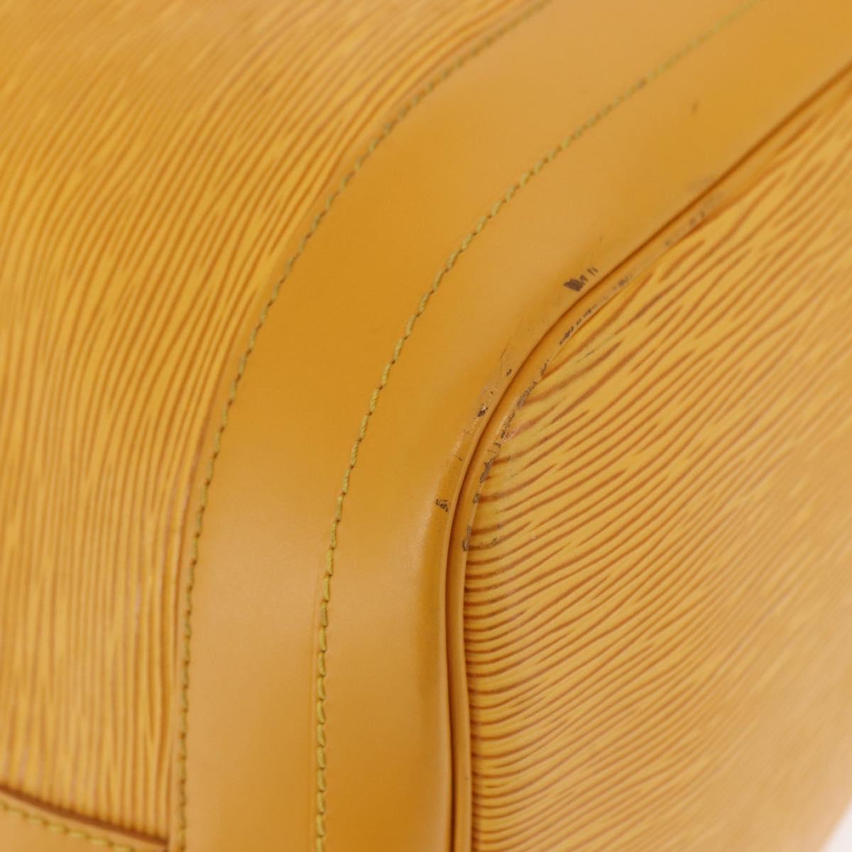 LOUIS VUITTON Epi Noe Shoulder Bag Tassili Yellow M44009 LV Auth 158235