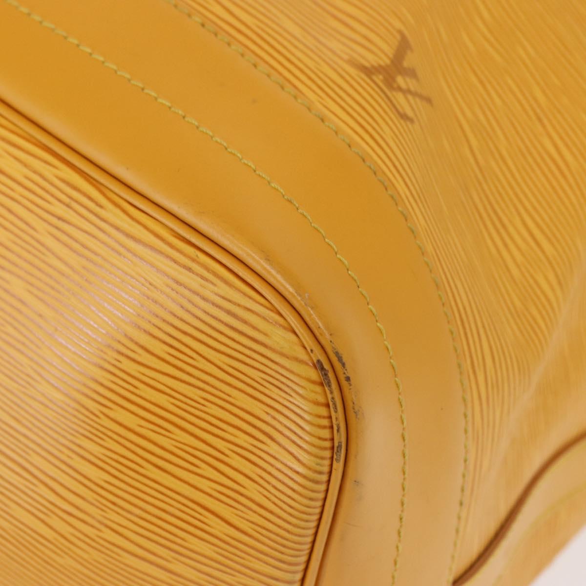 LOUIS VUITTON Epi Noe Shoulder Bag Tassili Yellow M44009 LV Auth 158235