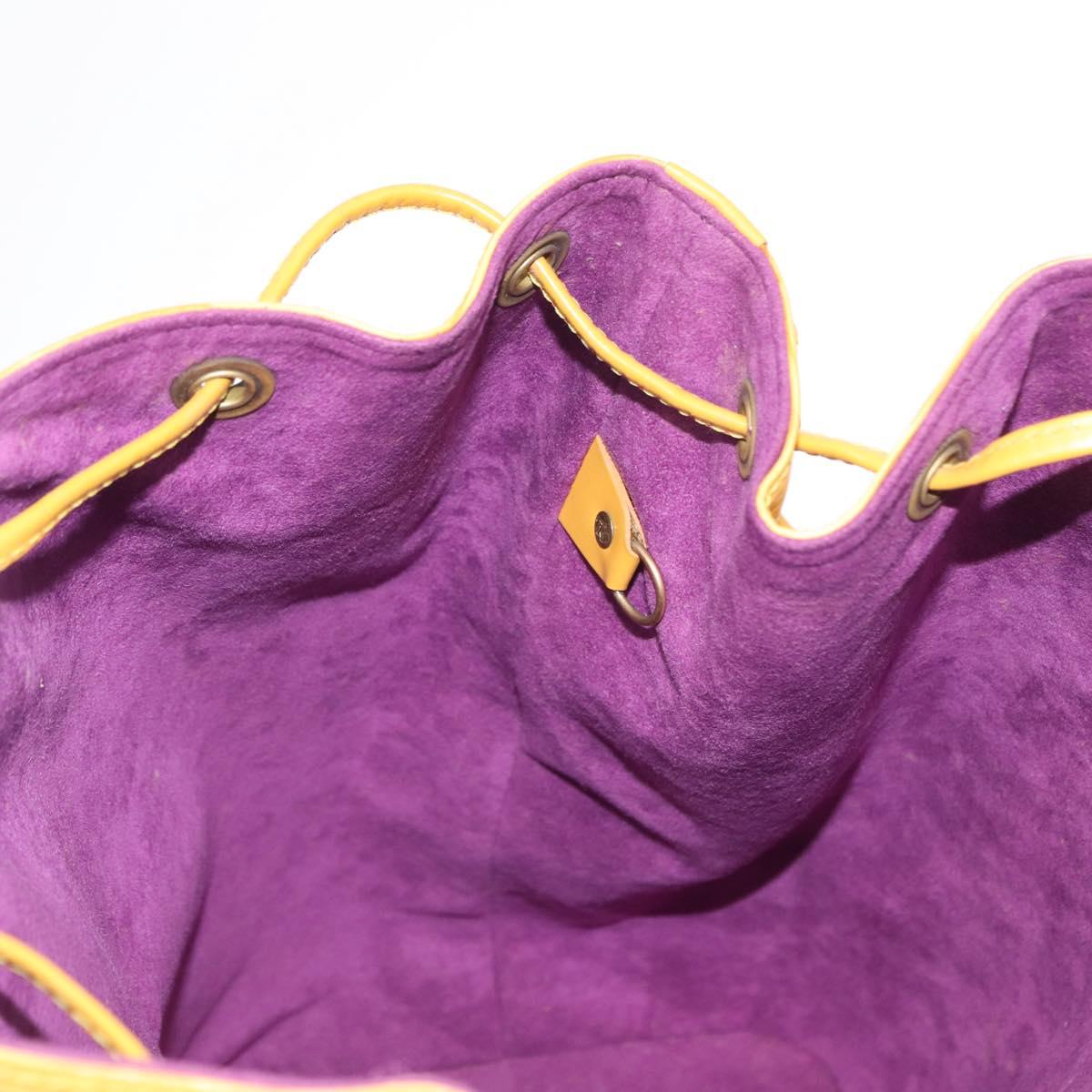 LOUIS VUITTON Epi Noe Shoulder Bag Tassili Yellow M44009 LV Auth 158235