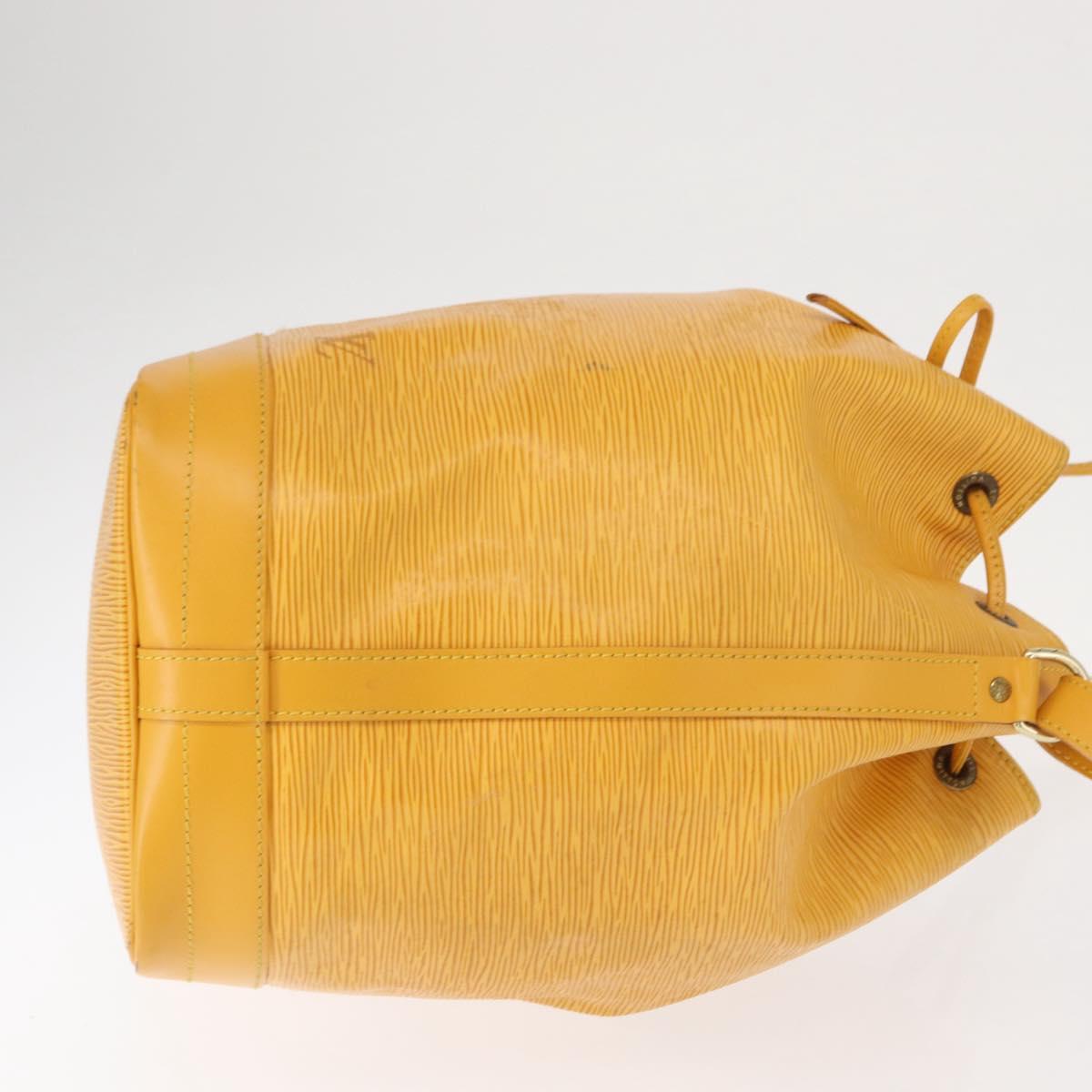LOUIS VUITTON Epi Noe Shoulder Bag Tassili Yellow M44009 LV Auth 158235