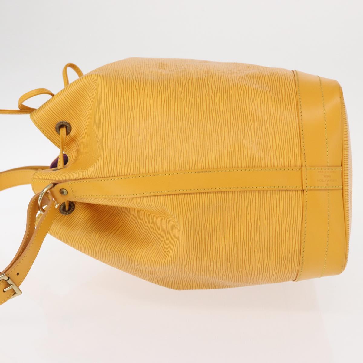 LOUIS VUITTON Epi Noe Shoulder Bag Tassili Yellow M44009 LV Auth 158235