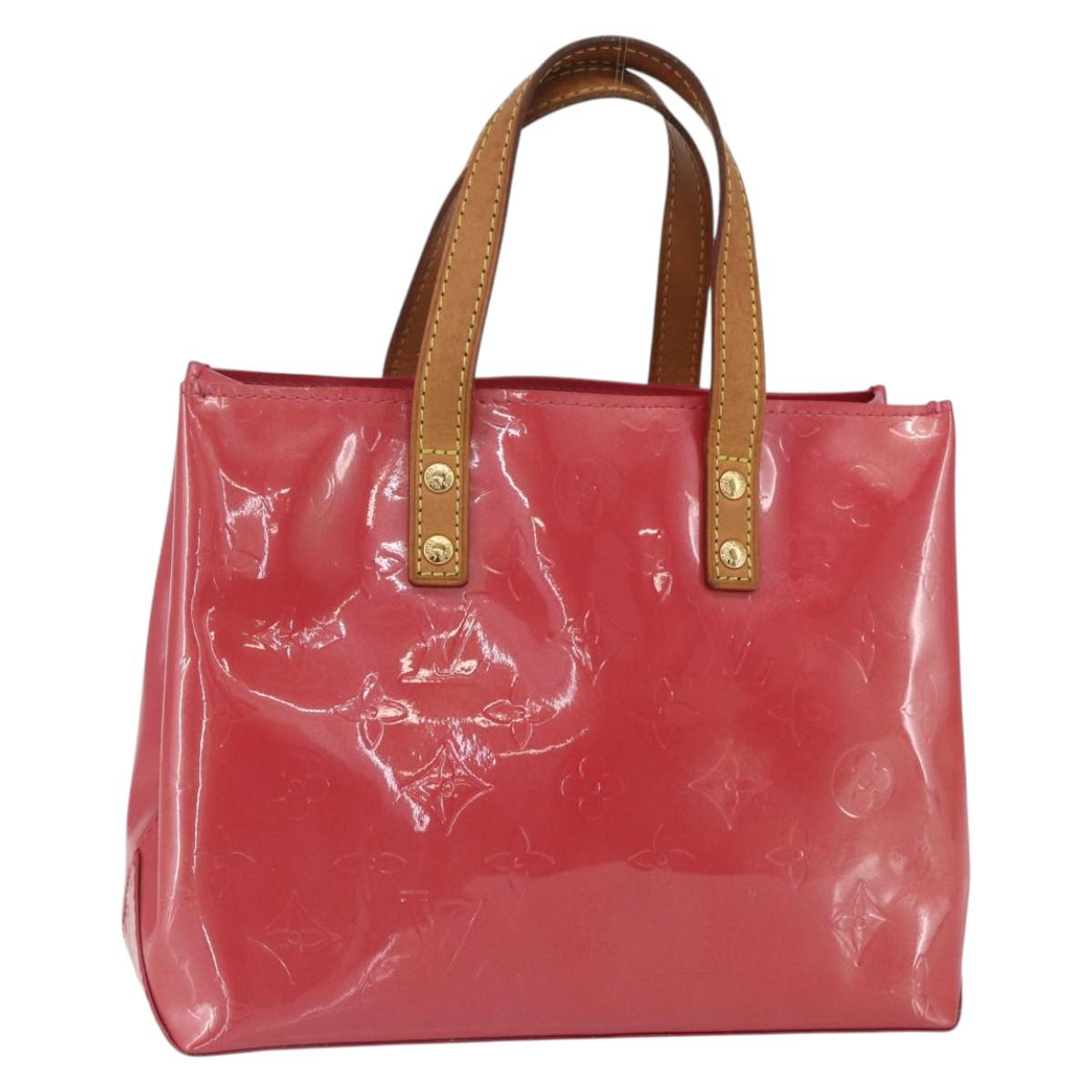 LOUIS VUITTON Monogram Vernis Reade PM Hand Bag Fran Boise M9132F LV Auth 158239