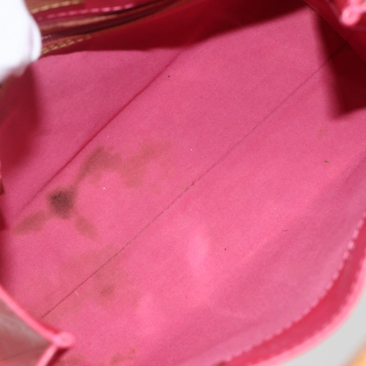 LOUIS VUITTON Monogram Vernis Reade PM Hand Bag Fran Boise M9132F LV Auth 158239