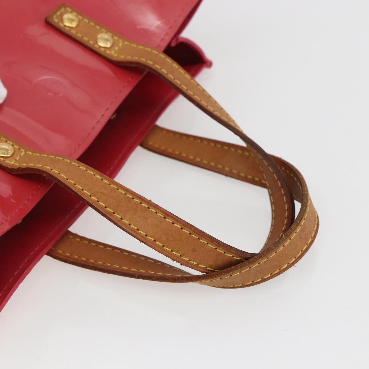 LOUIS VUITTON Monogram Vernis Reade PM Hand Bag Fran Boise M9132F LV Auth 158239