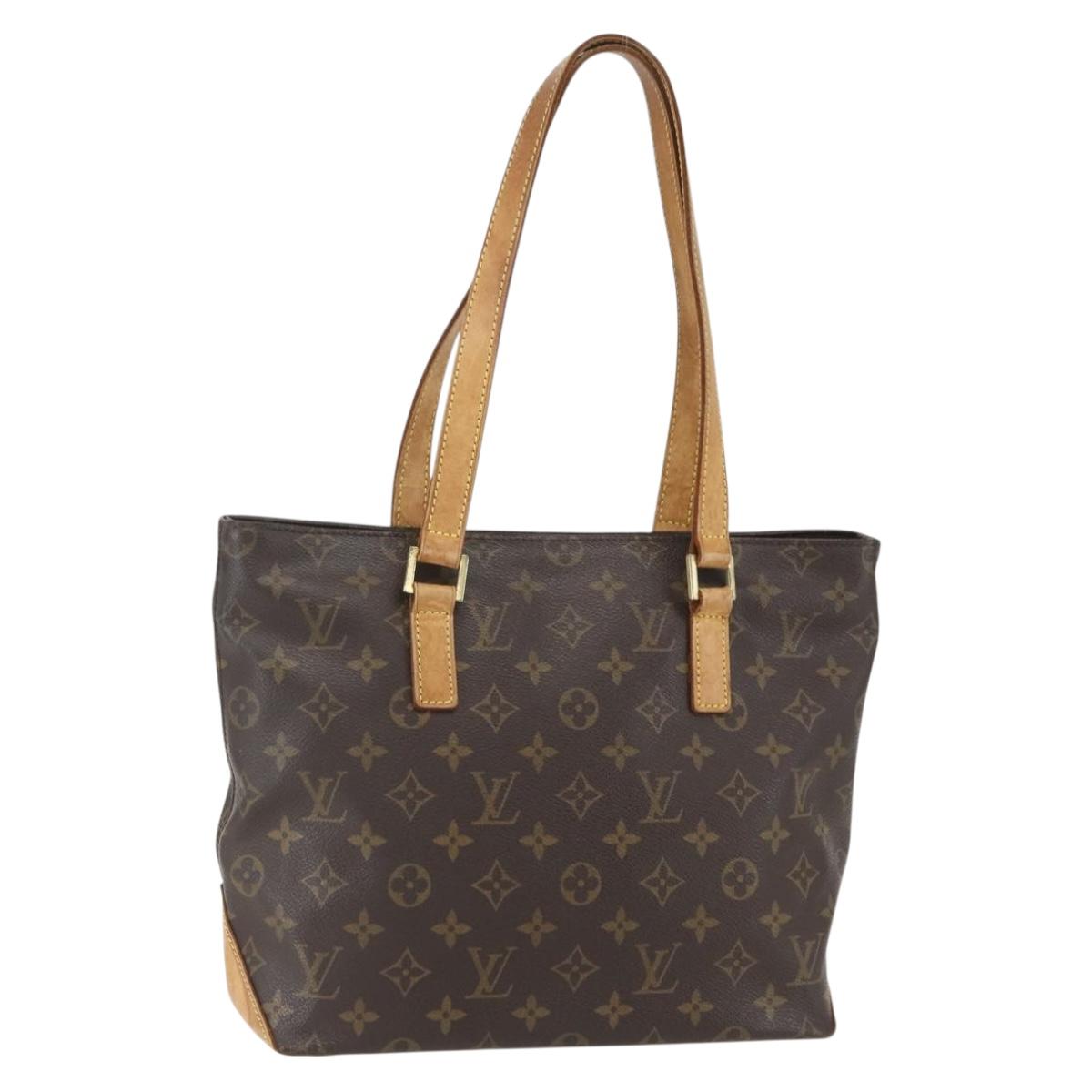 LOUIS VUITTON Monogram Cabas Piano Tote Bag M51148 LV Auth 158246