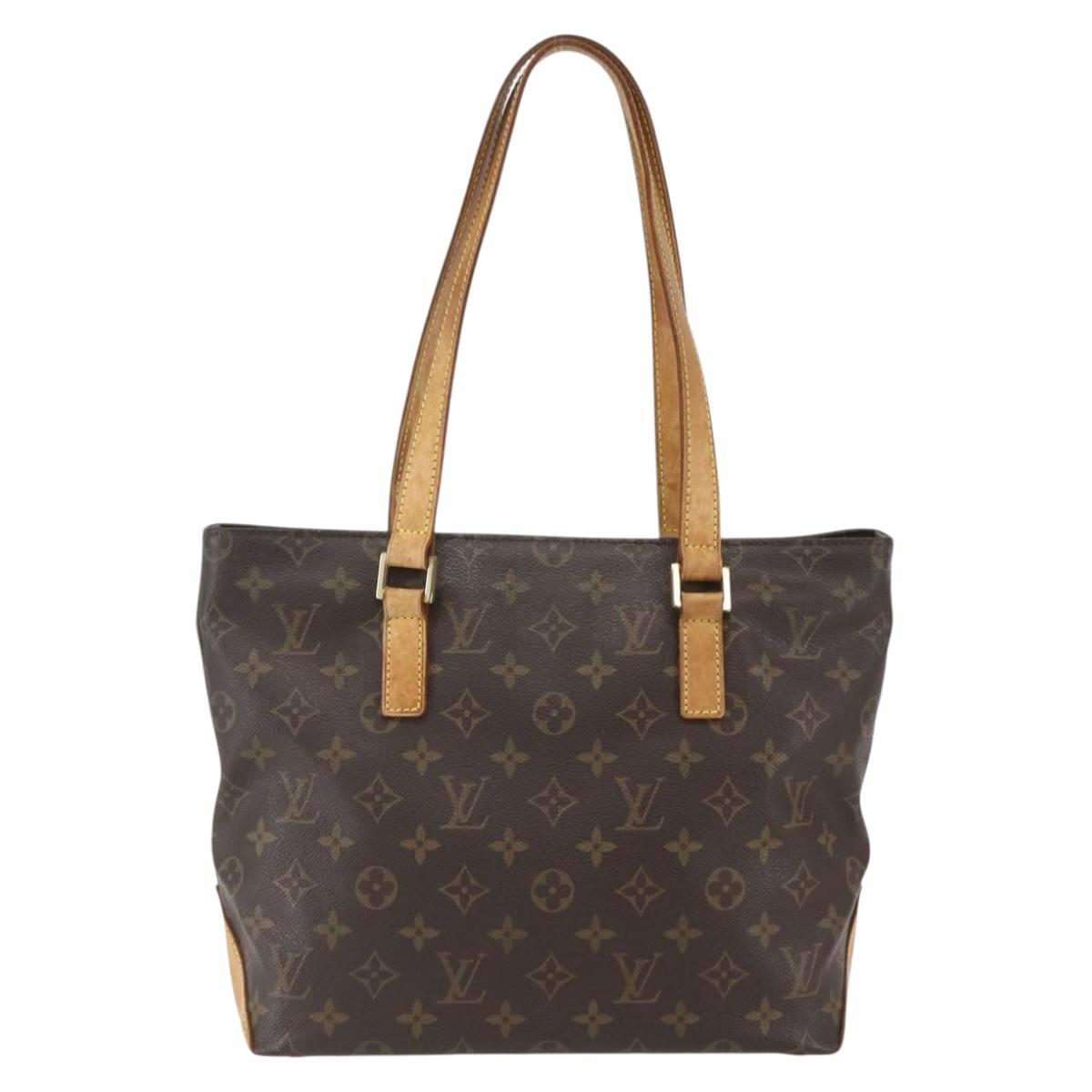LOUIS VUITTON Monogram Cabas Piano Tote Bag M51148 LV Auth 158246
