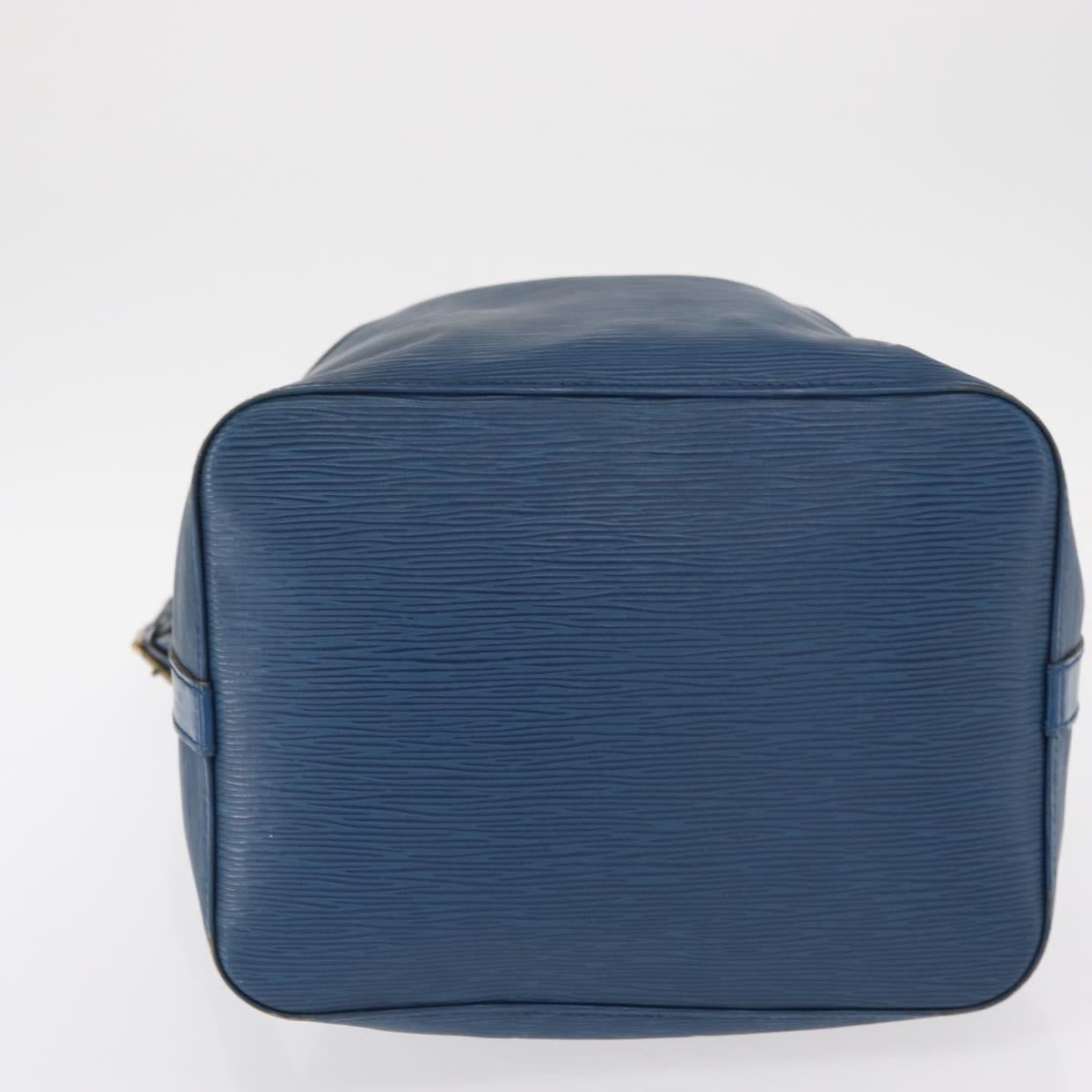 LOUIS VUITTON Epi Petit Noe Shoulder Bag Blue M44105 LV Auth 158249