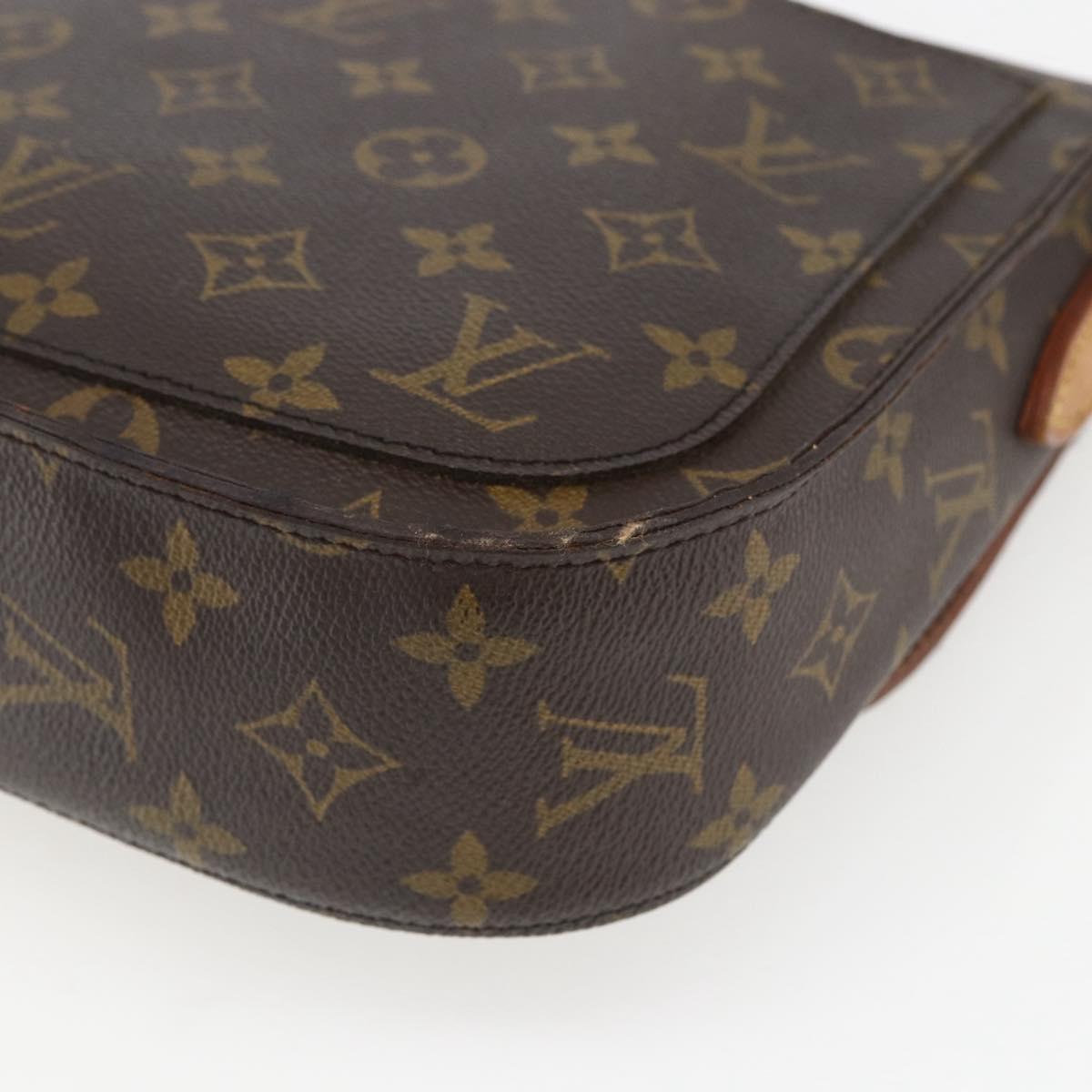 LOUIS VUITTON Monogram Saint Cloud GM Shoulder Bag M51242 LV Auth 158269