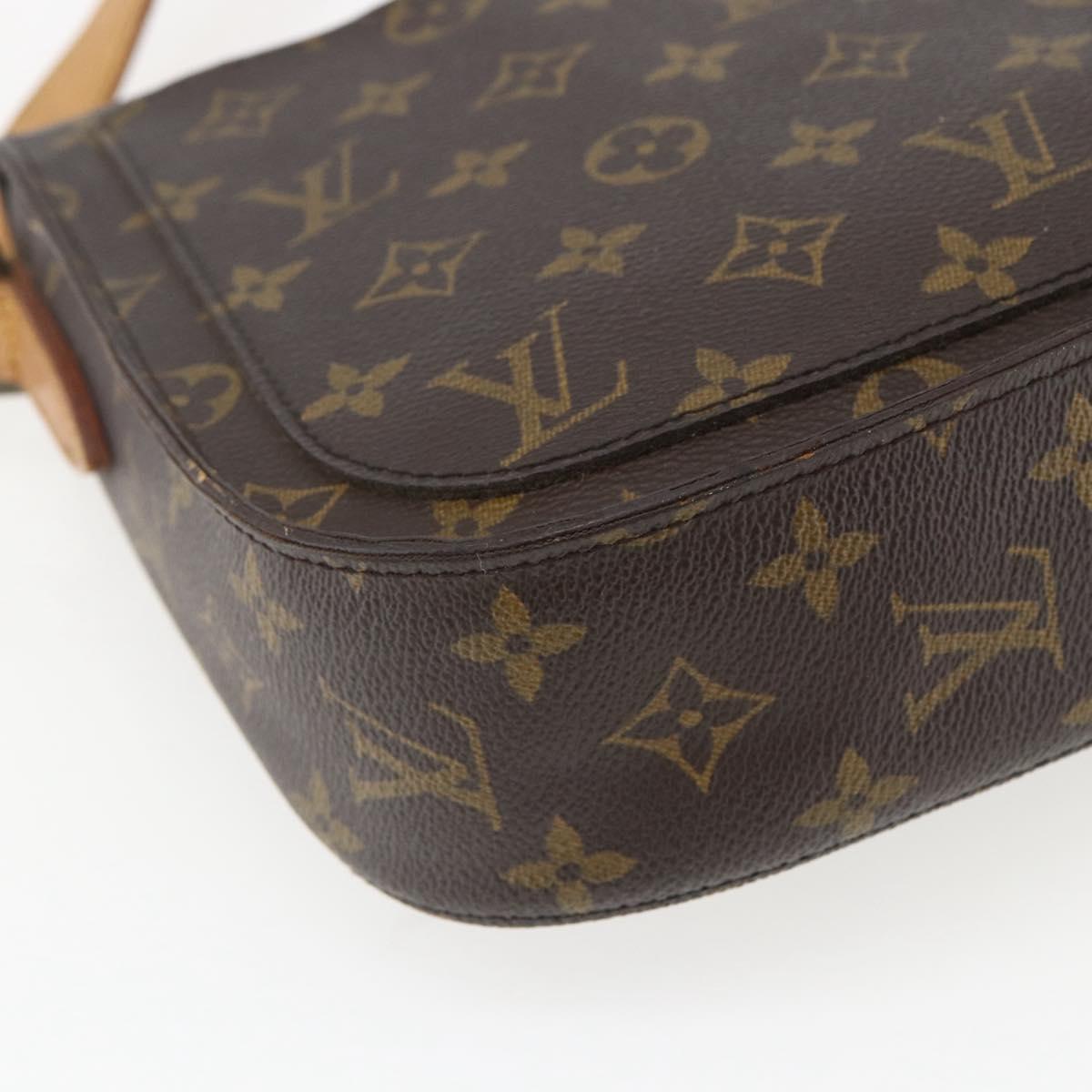 LOUIS VUITTON Monogram Saint Cloud GM Shoulder Bag M51242 LV Auth 158269