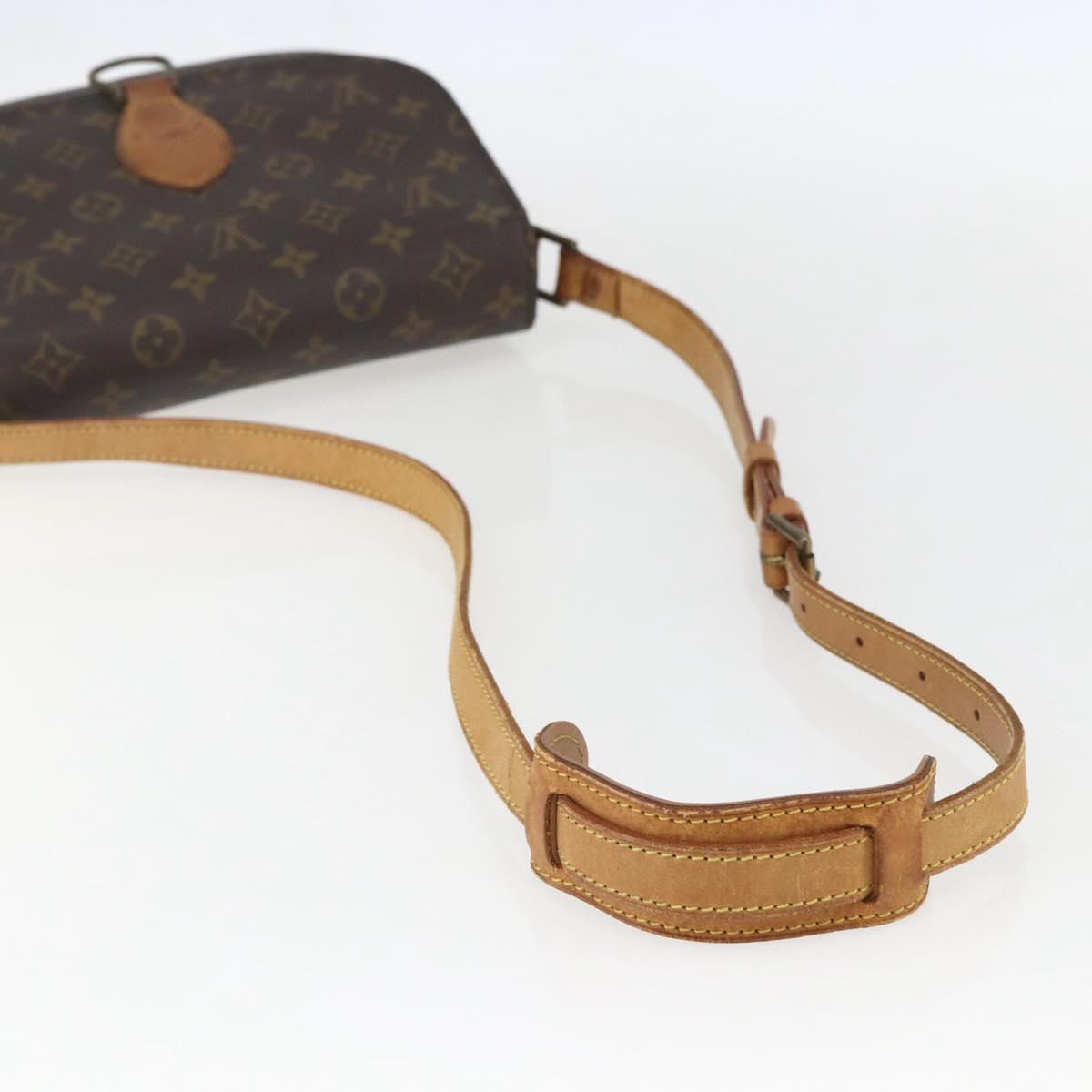 LOUIS VUITTON Monogram Saint Cloud GM Shoulder Bag M51242 LV Auth 158269