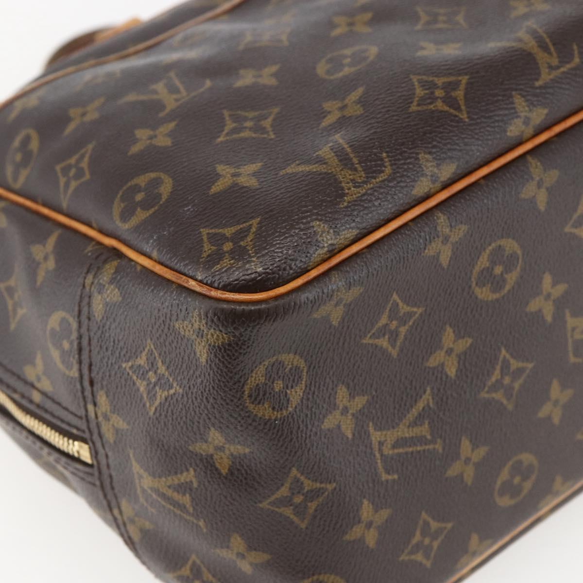 LOUIS VUITTON Monogram Deauville Hand Bag M47270 LV Auth 158275