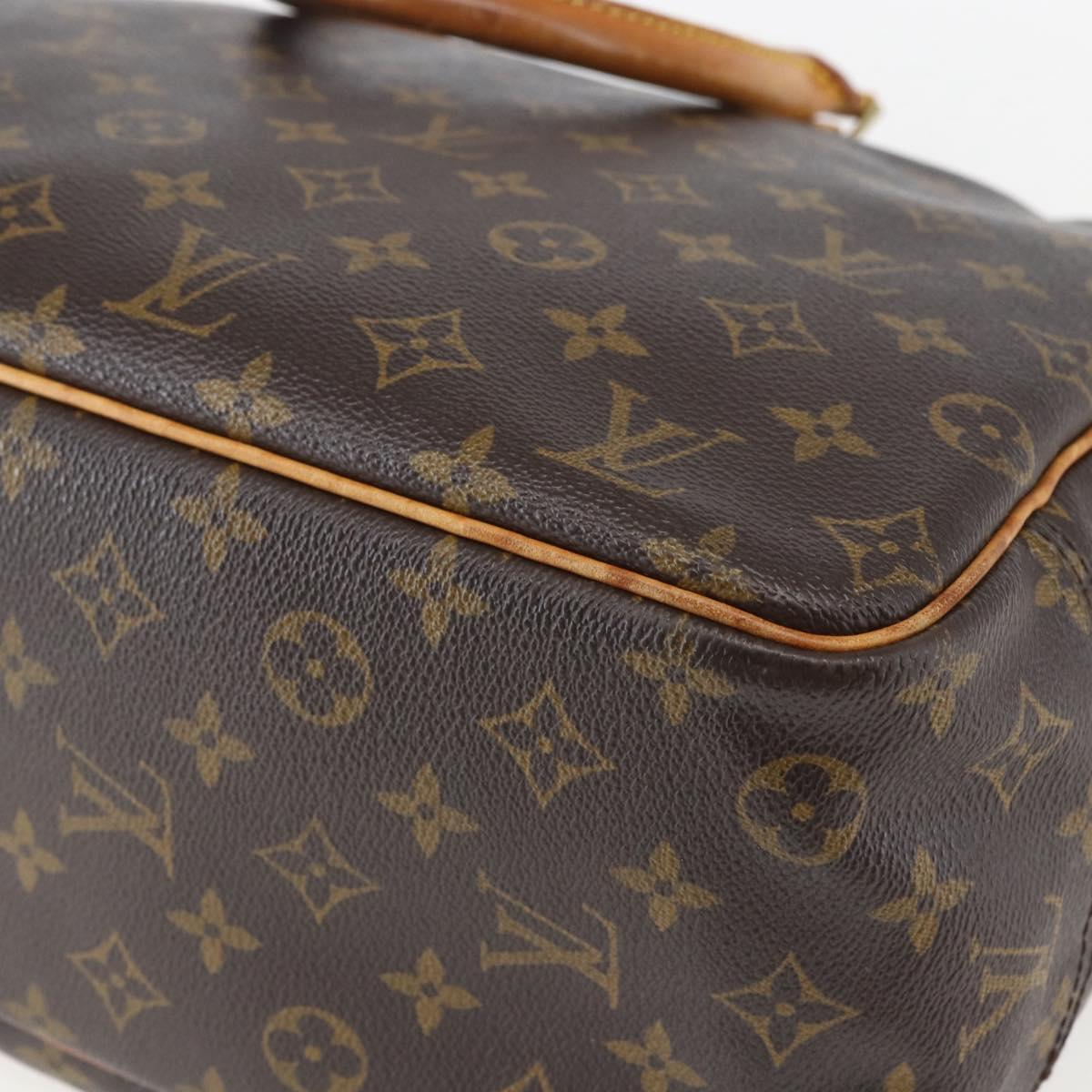 LOUIS VUITTON Monogram Deauville Hand Bag M47270 LV Auth 158275