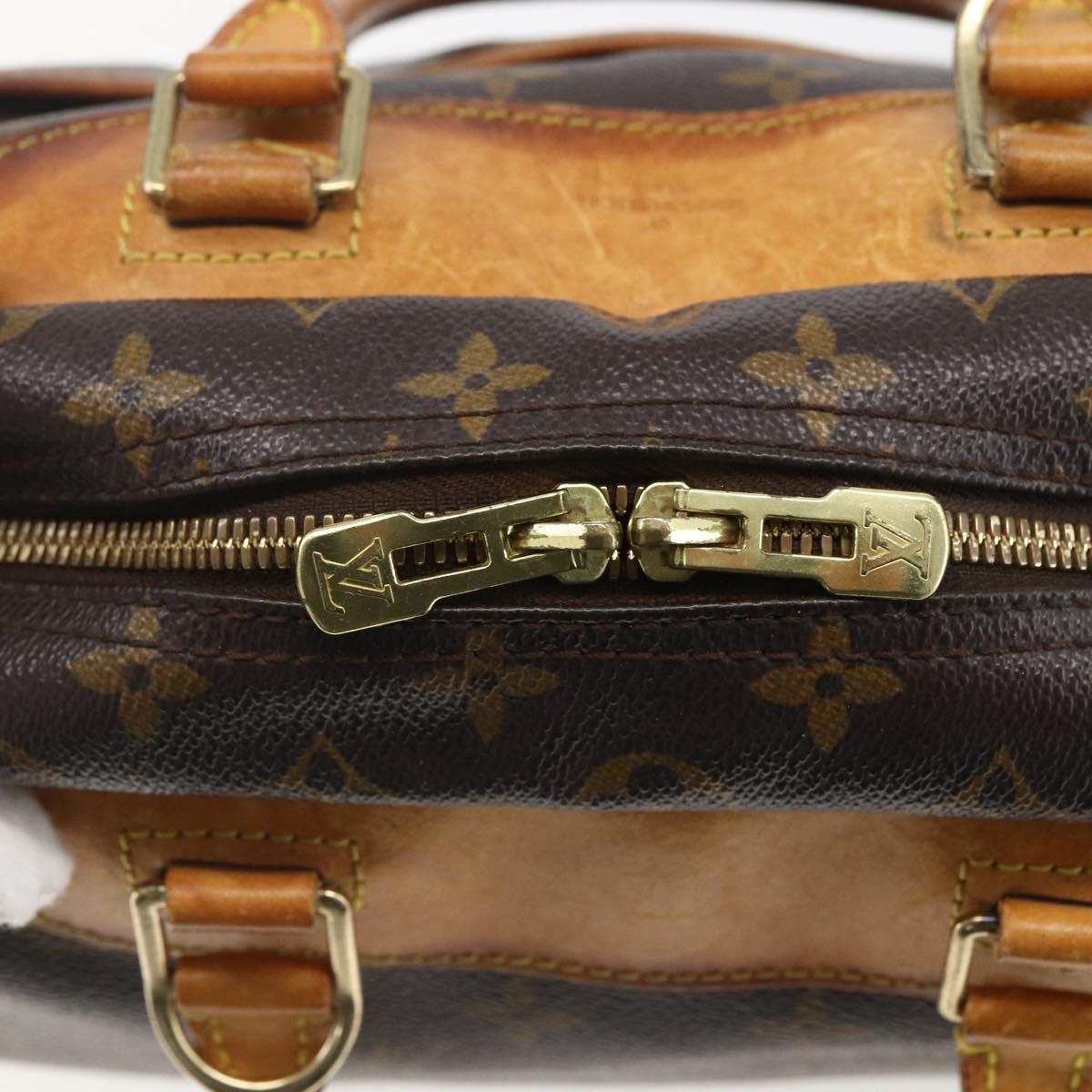 LOUIS VUITTON Monogram Deauville Hand Bag M47270 LV Auth 158275