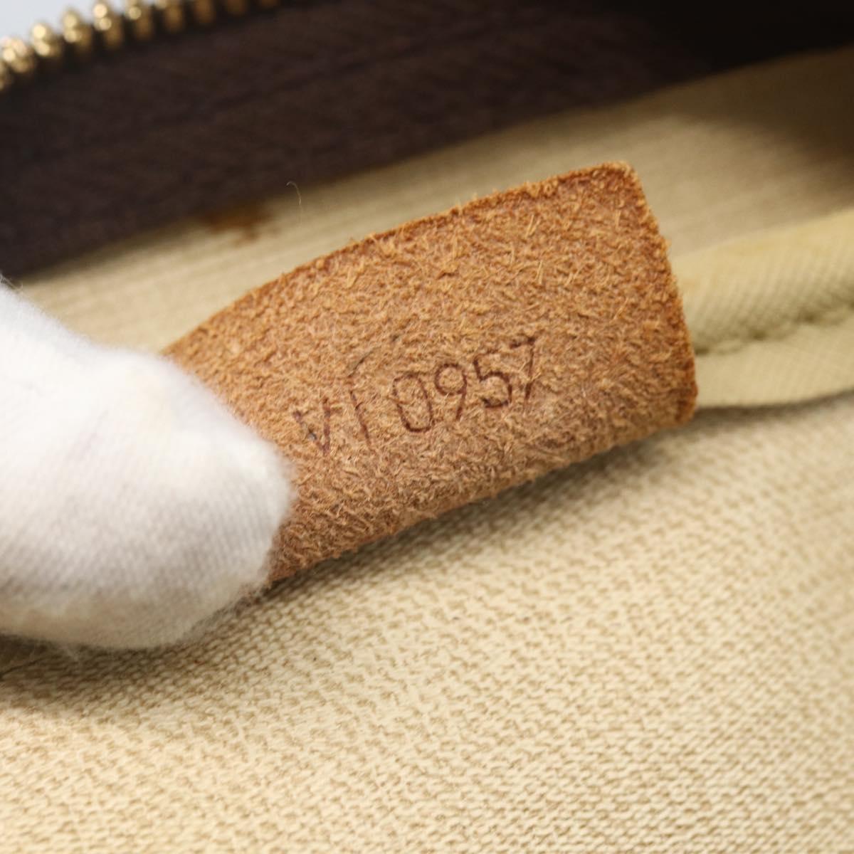 LOUIS VUITTON Monogram Deauville Hand Bag M47270 LV Auth 158275