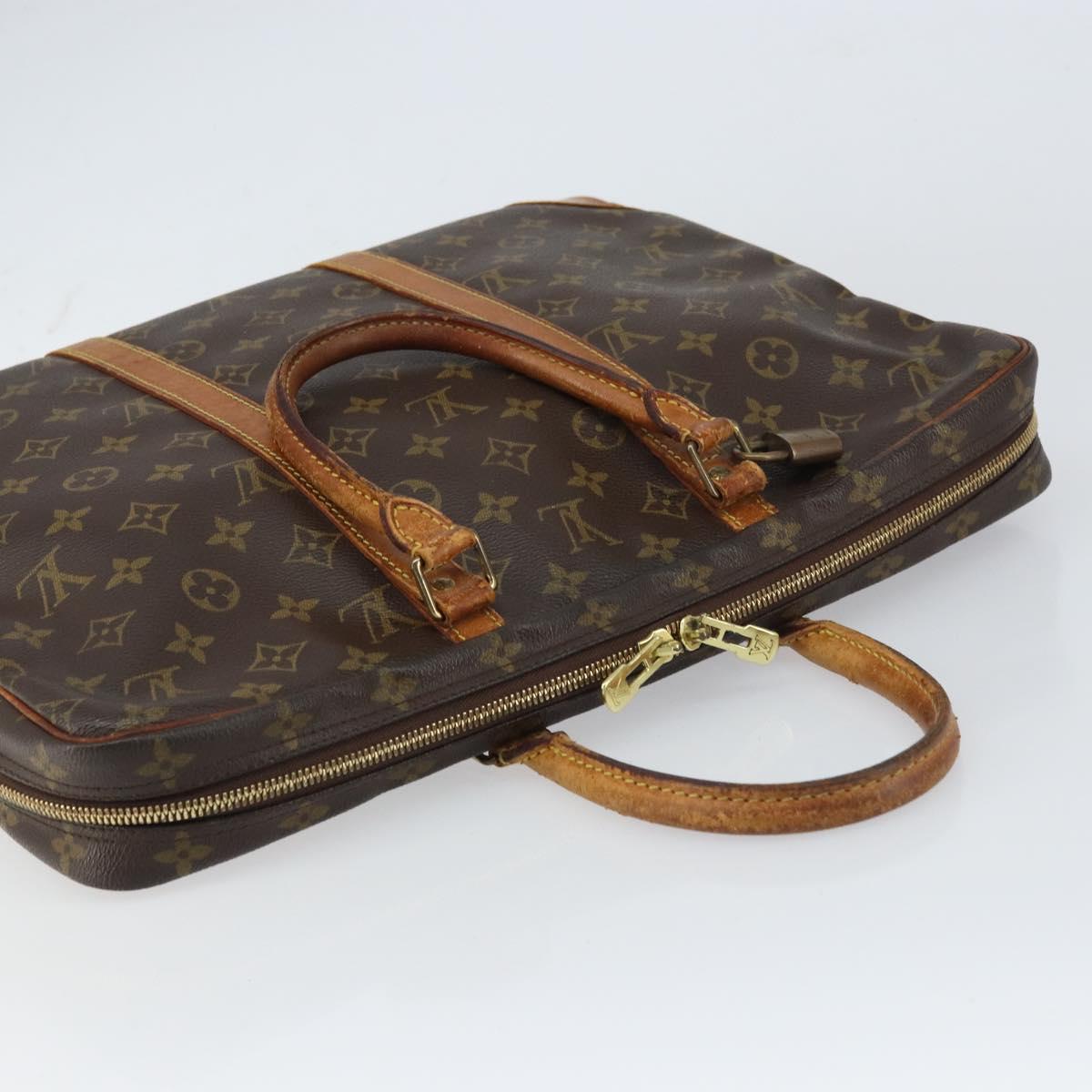 LOUIS VUITTON Monogram Porte Documents Voyage Business Bag M53361 LV Auth 158276