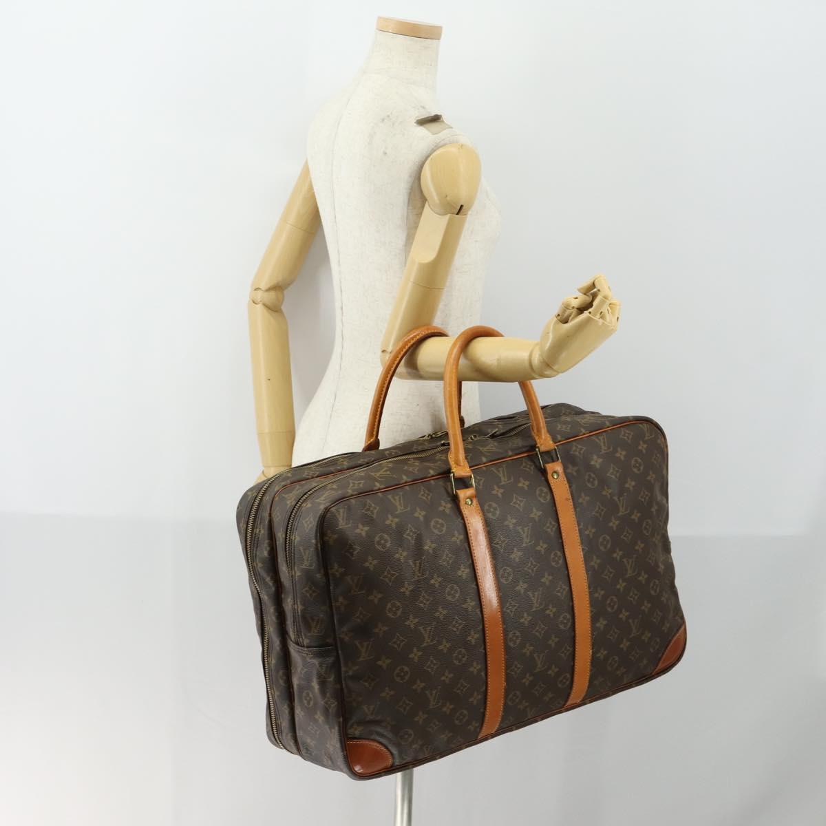 LOUIS VUITTON Monogram Sirius 55 Boston Bag M41404 LV Auth 158277
