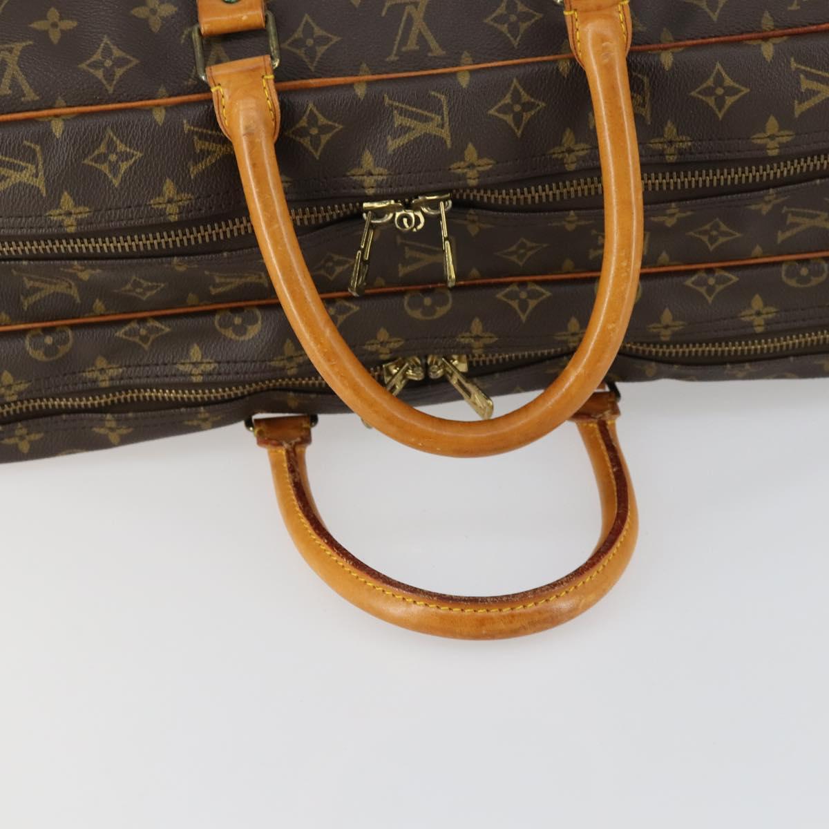 LOUIS VUITTON Monogram Sirius 55 Boston Bag M41404 LV Auth 158277
