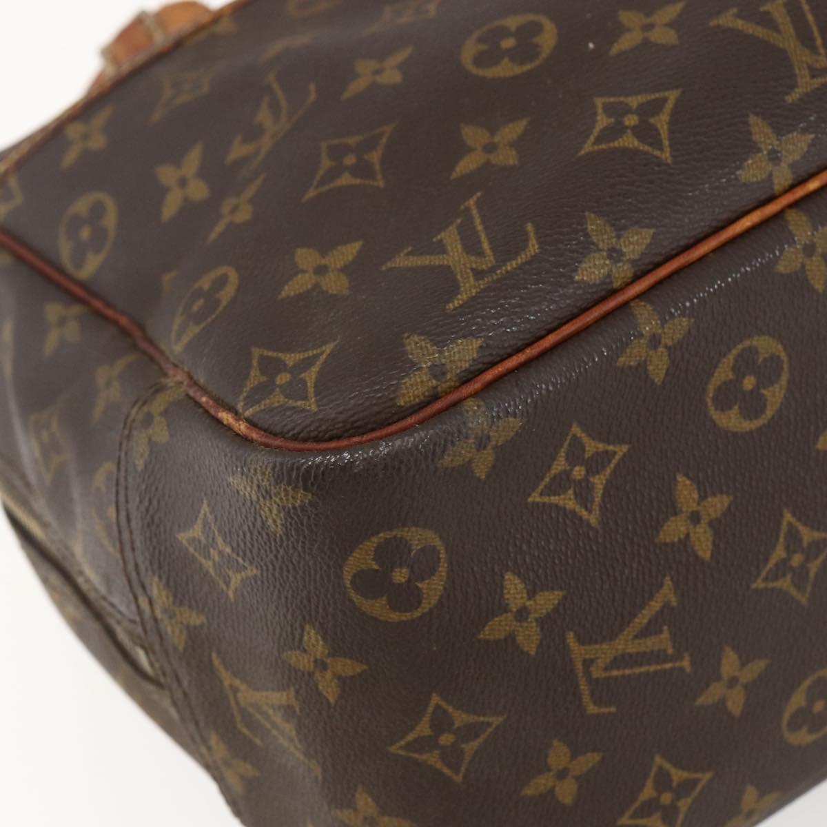 LOUIS VUITTON Monogram Deauville Hand Bag M47270 LV Auth 158279