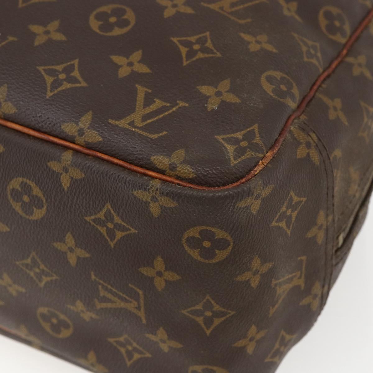 LOUIS VUITTON Monogram Deauville Hand Bag M47270 LV Auth 158279