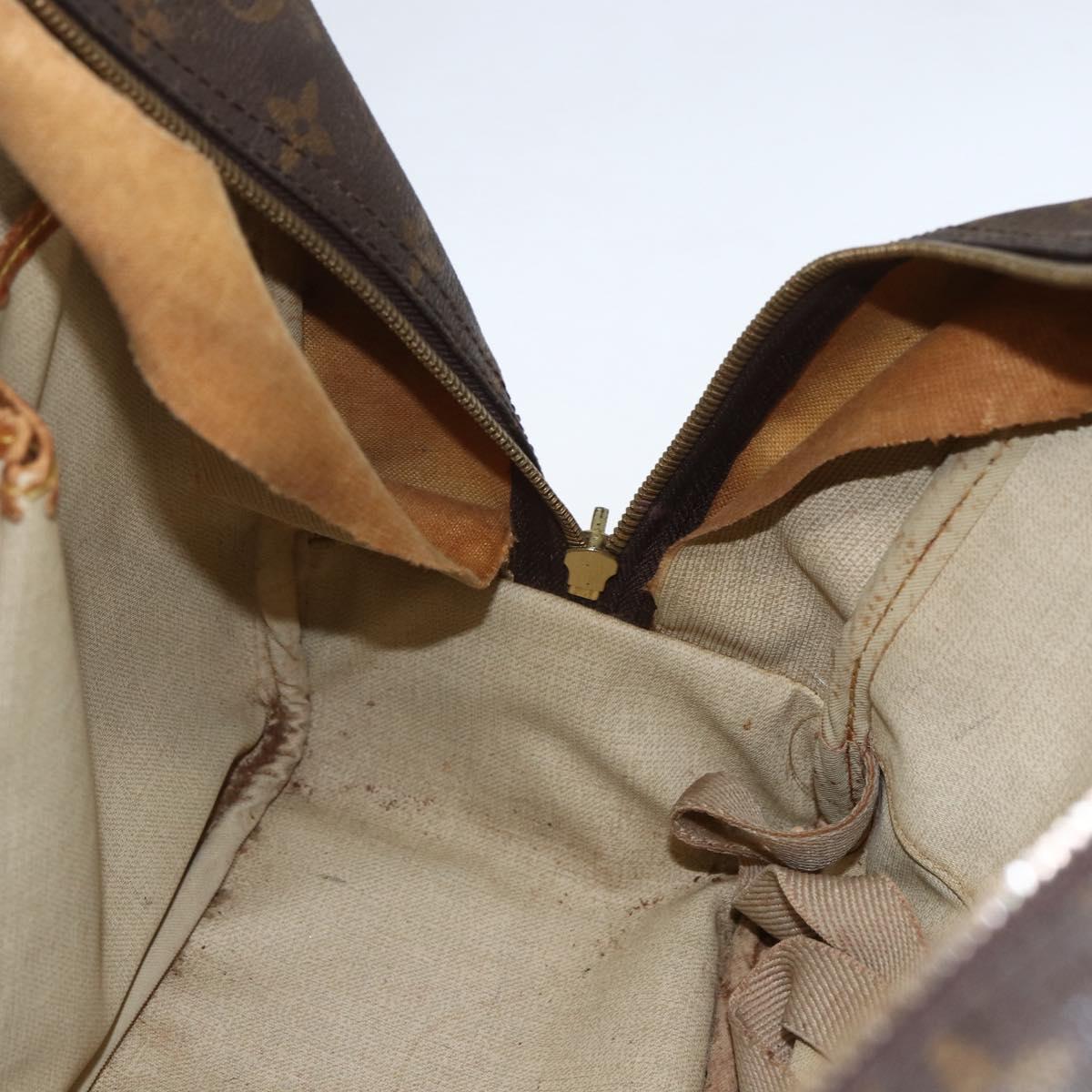 LOUIS VUITTON Monogram Deauville Hand Bag M47270 LV Auth 158279