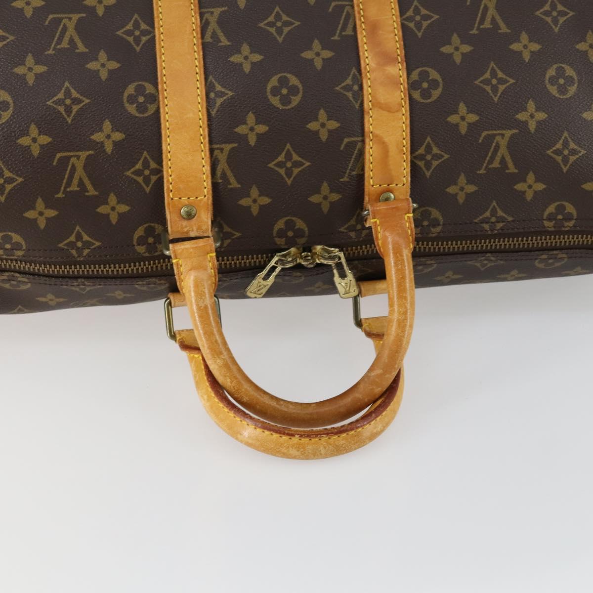 LOUIS VUITTON Monogram Keepall 45 Boston Bag M41428 LV Auth 158284