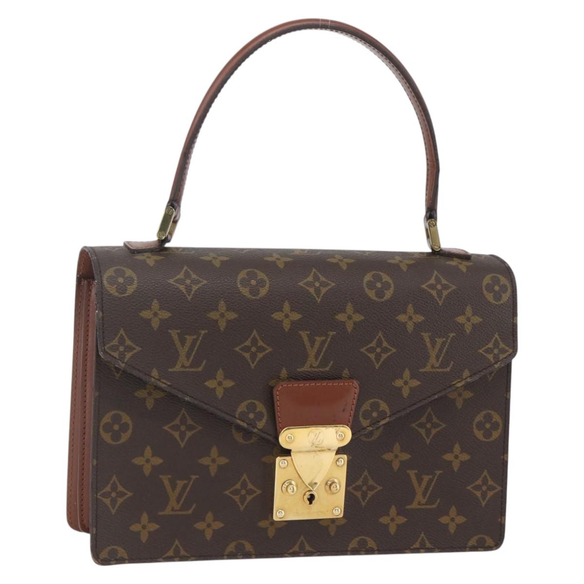 LOUIS VUITTON Monogram Concorde Hand Bag M51190 LV Auth 158321