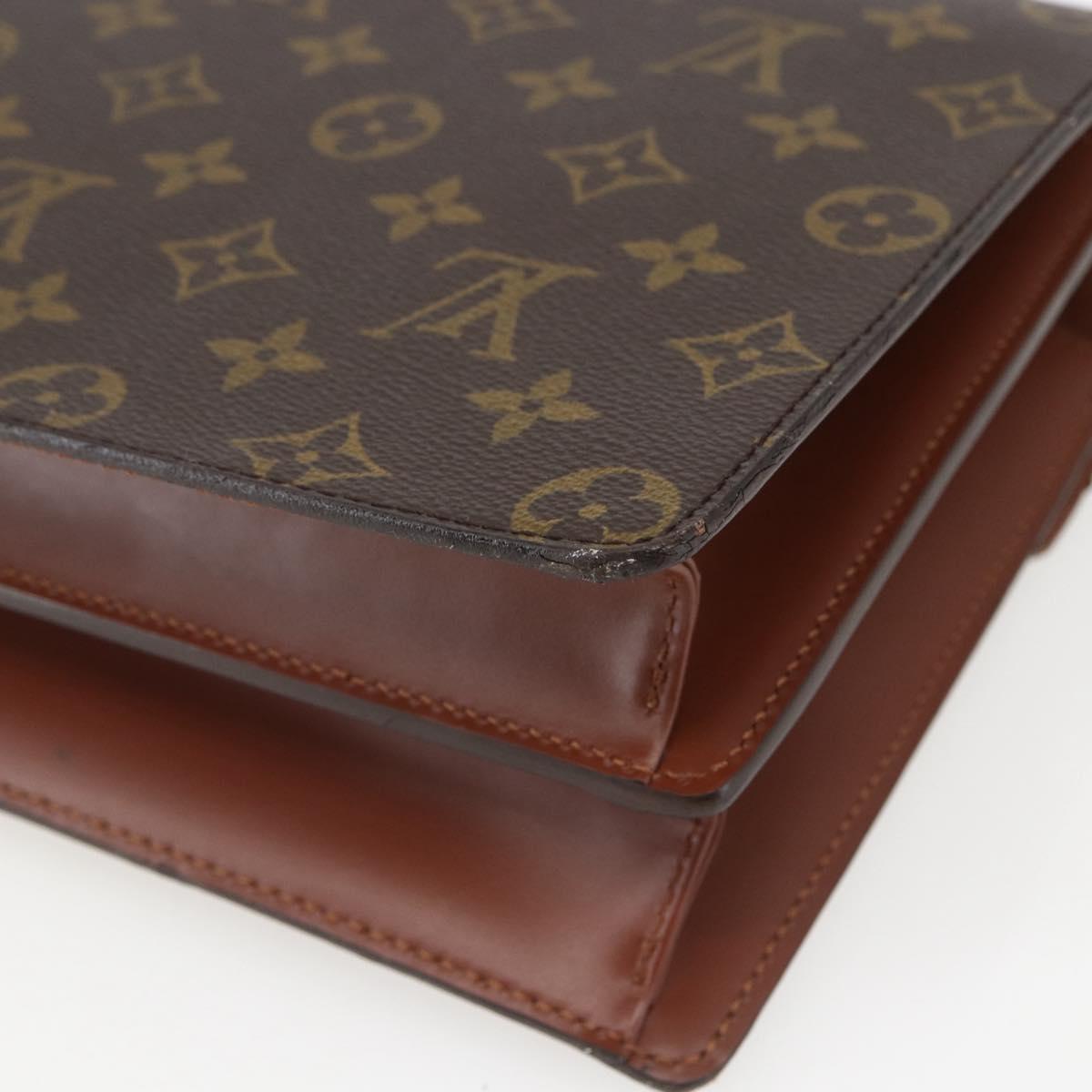 LOUIS VUITTON Monogram Concorde Hand Bag M51190 LV Auth 158321