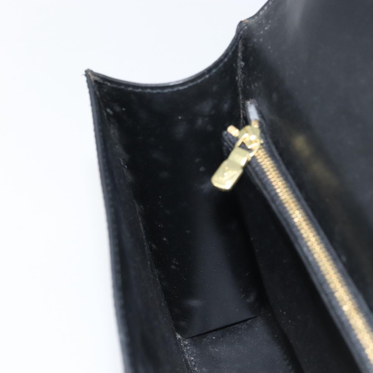 LOUIS VUITTON Epi Malesherbes Hand Bag Black M52372 LV Auth 158324