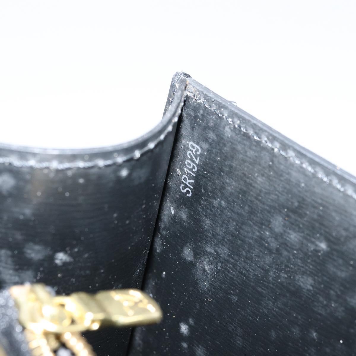 LOUIS VUITTON Epi Malesherbes Hand Bag Black M52372 LV Auth 158324