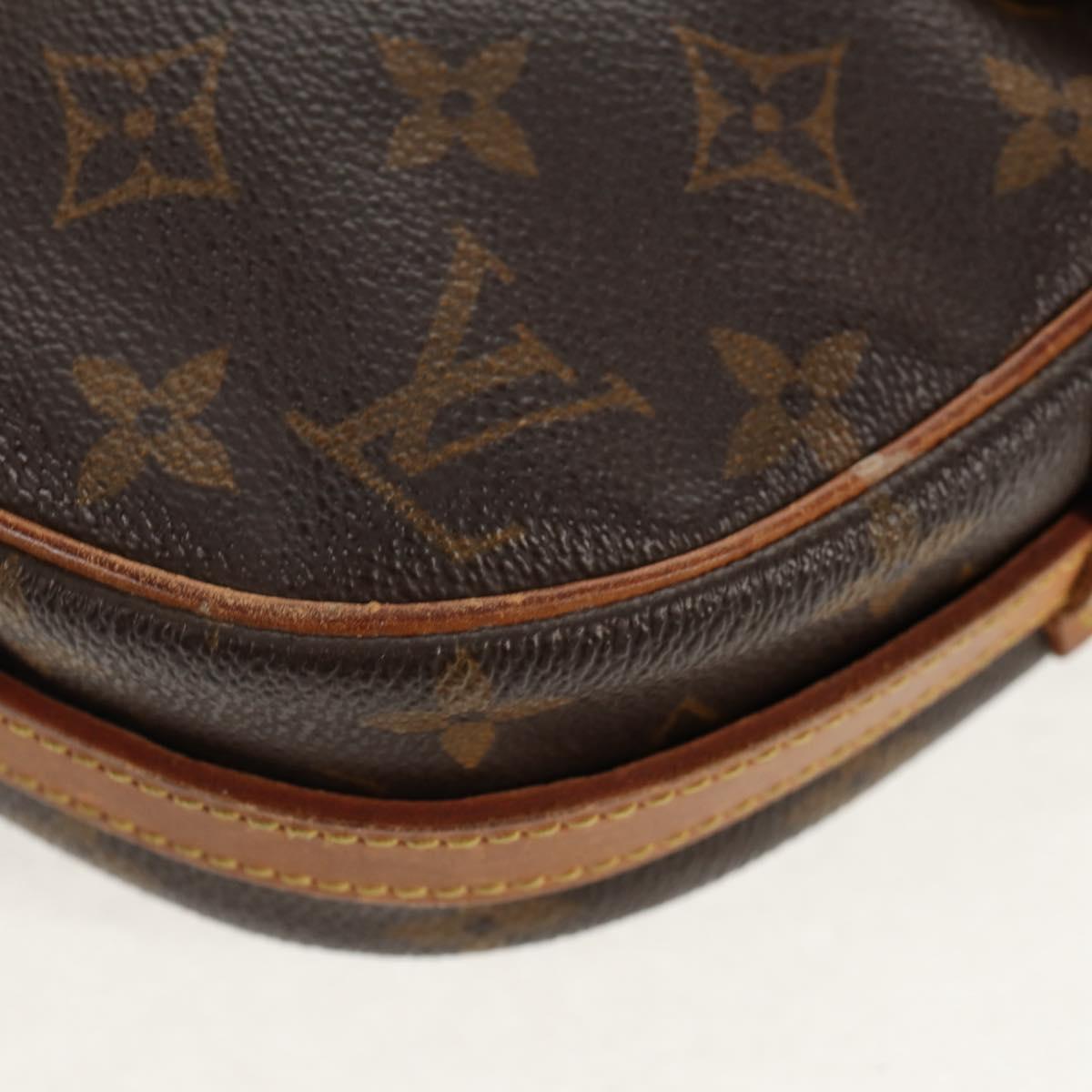 LOUIS VUITTON Monogram Jeune Fille PM Shoulder Bag M51227 LV Auth 158326