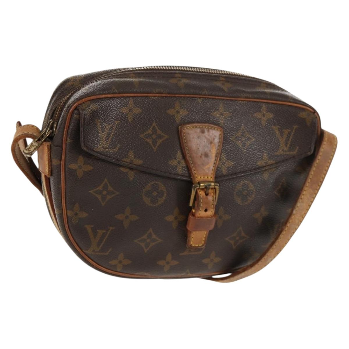 LOUIS VUITTON Monogram Jeune Fille PM Shoulder Bag M51227 LV Auth 158326
