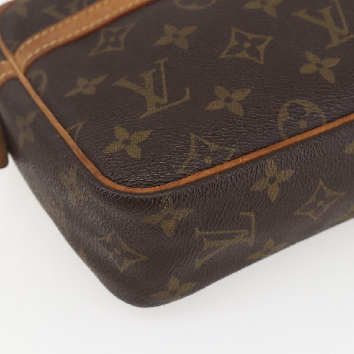 LOUIS VUITTON Monogram Compiegne 23 Clutch Bag M51847 LV Auth 158330