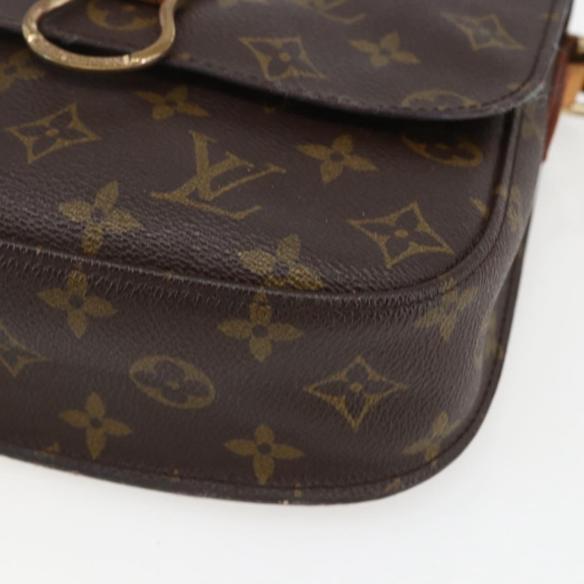 LOUIS VUITTON Monogram Saint Cloud MM Shoulder Bag M51243 LV Auth 158332