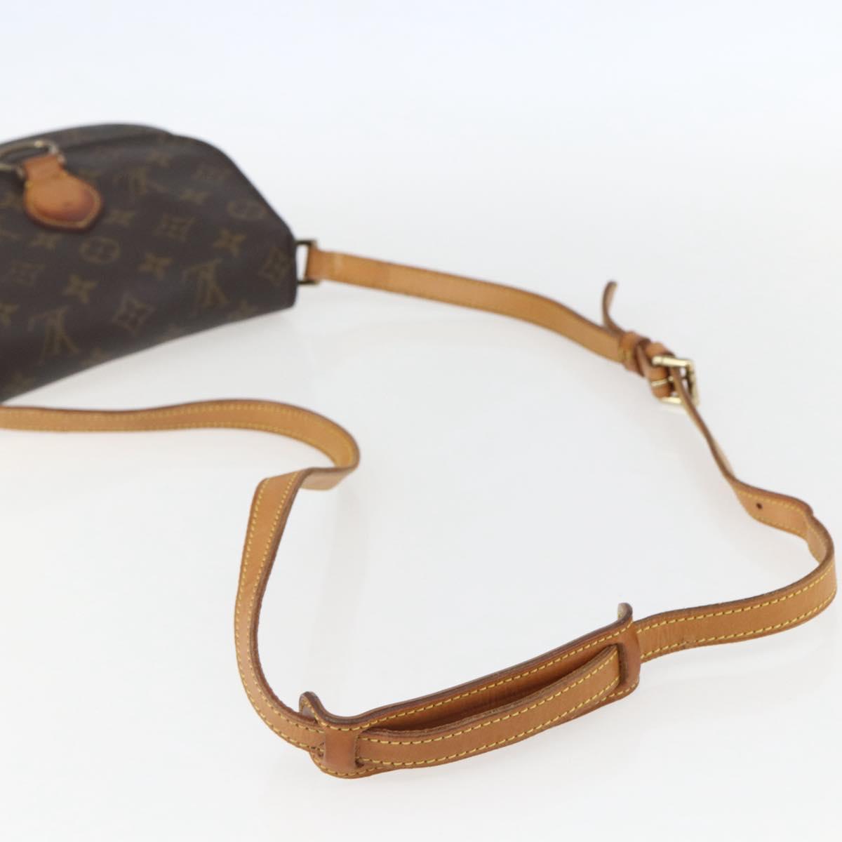 LOUIS VUITTON Monogram Saint Cloud MM Shoulder Bag M51243 LV Auth 158332