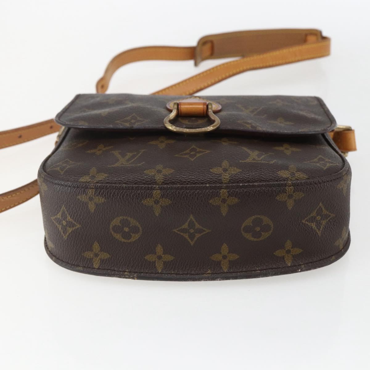 LOUIS VUITTON Monogram Saint Cloud MM Shoulder Bag M51243 LV Auth 158332