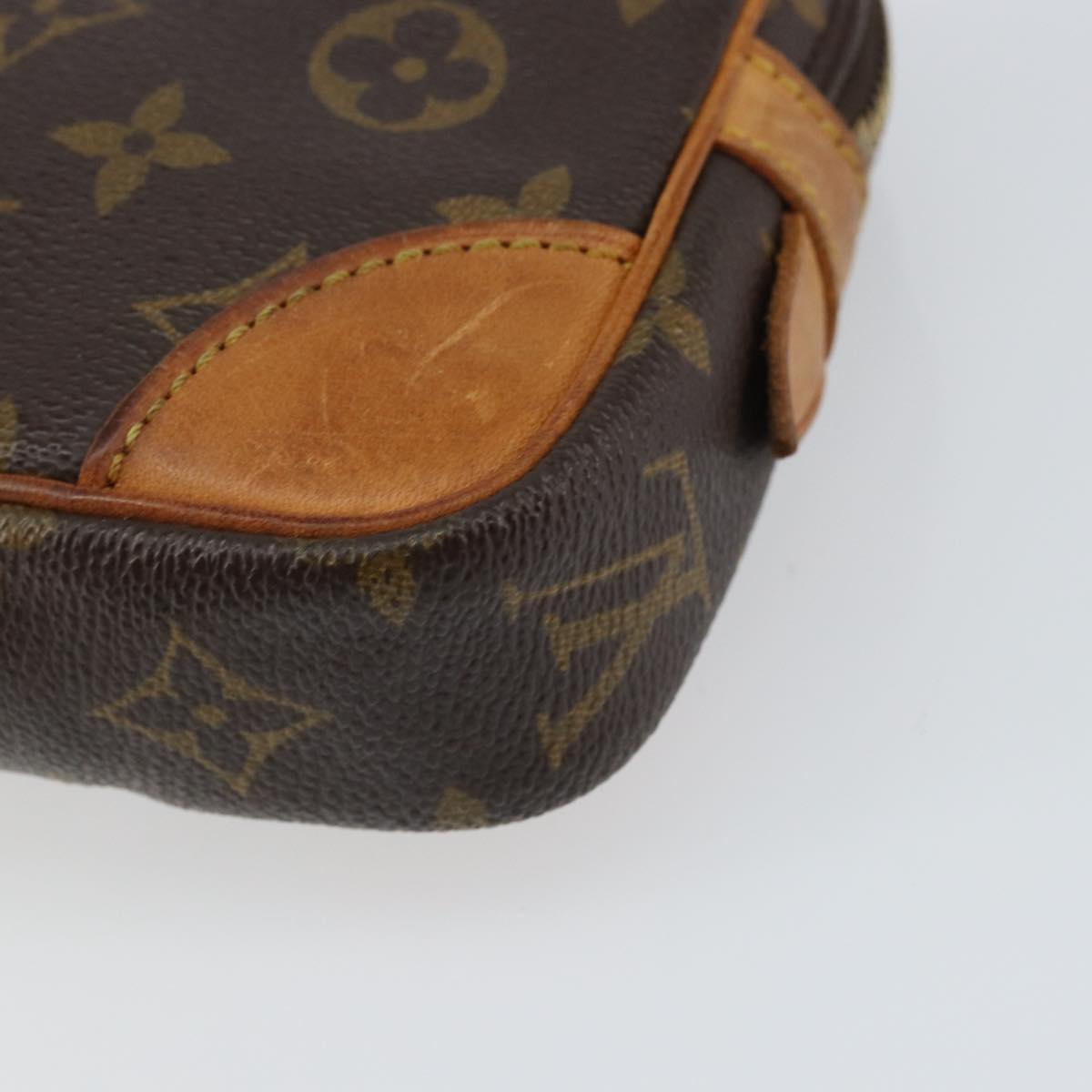 LOUIS VUITTON Monogram Marly Dragonne PM Clutch Bag M51827 LV Auth 158336