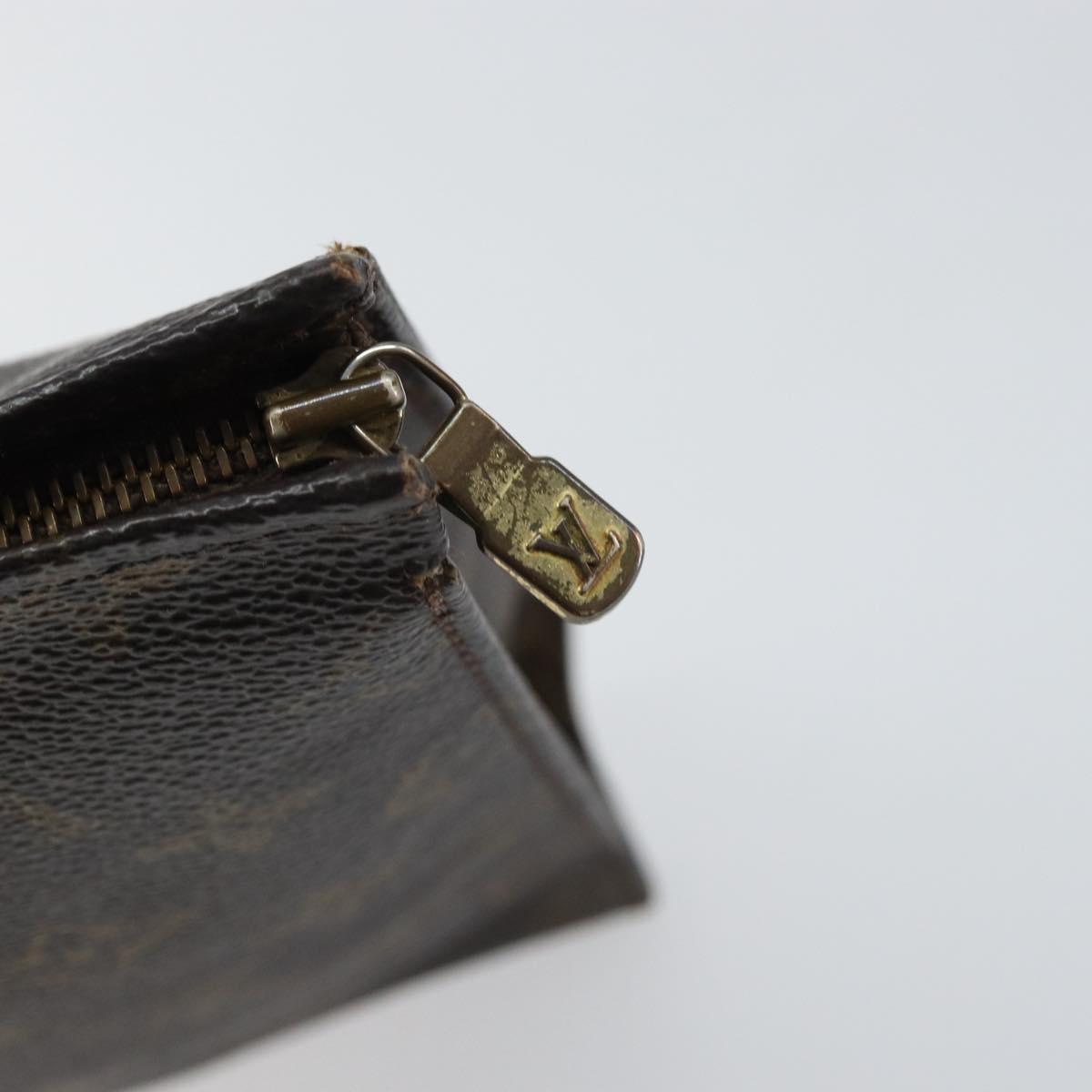 LOUIS VUITTON Monogram Poche Toilette 26 Pouch M47542 LV Auth 158337