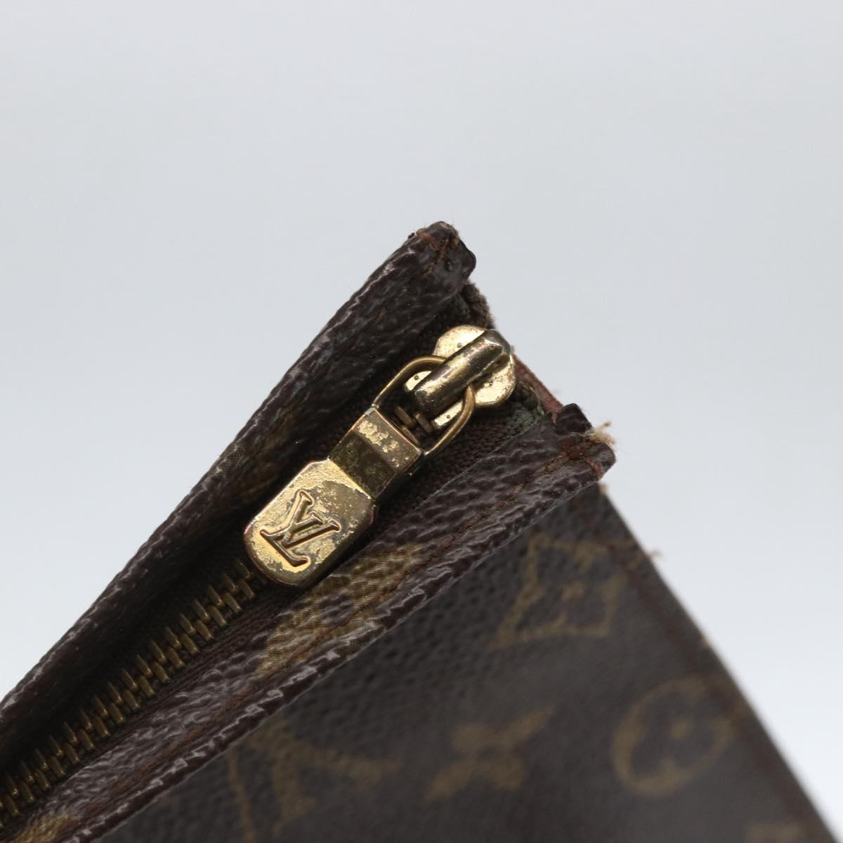 LOUIS VUITTON Monogram Poche Toilette 26 Pouch M47542 LV Auth 158339