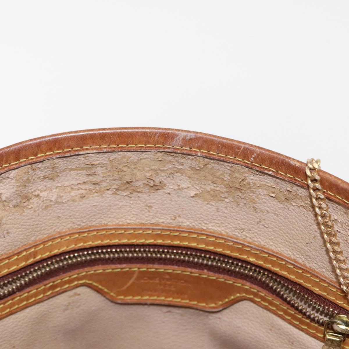 LOUIS VUITTON Monogram Bucket GM Shoulder Bag M42236 LV Auth 158346