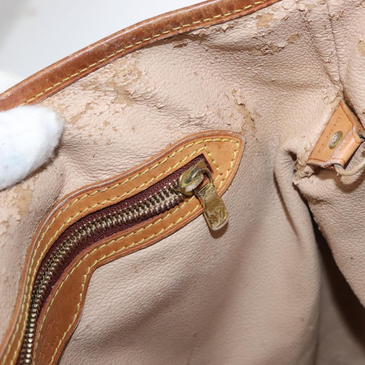 LOUIS VUITTON Monogram Bucket GM Shoulder Bag M42236 LV Auth 158346