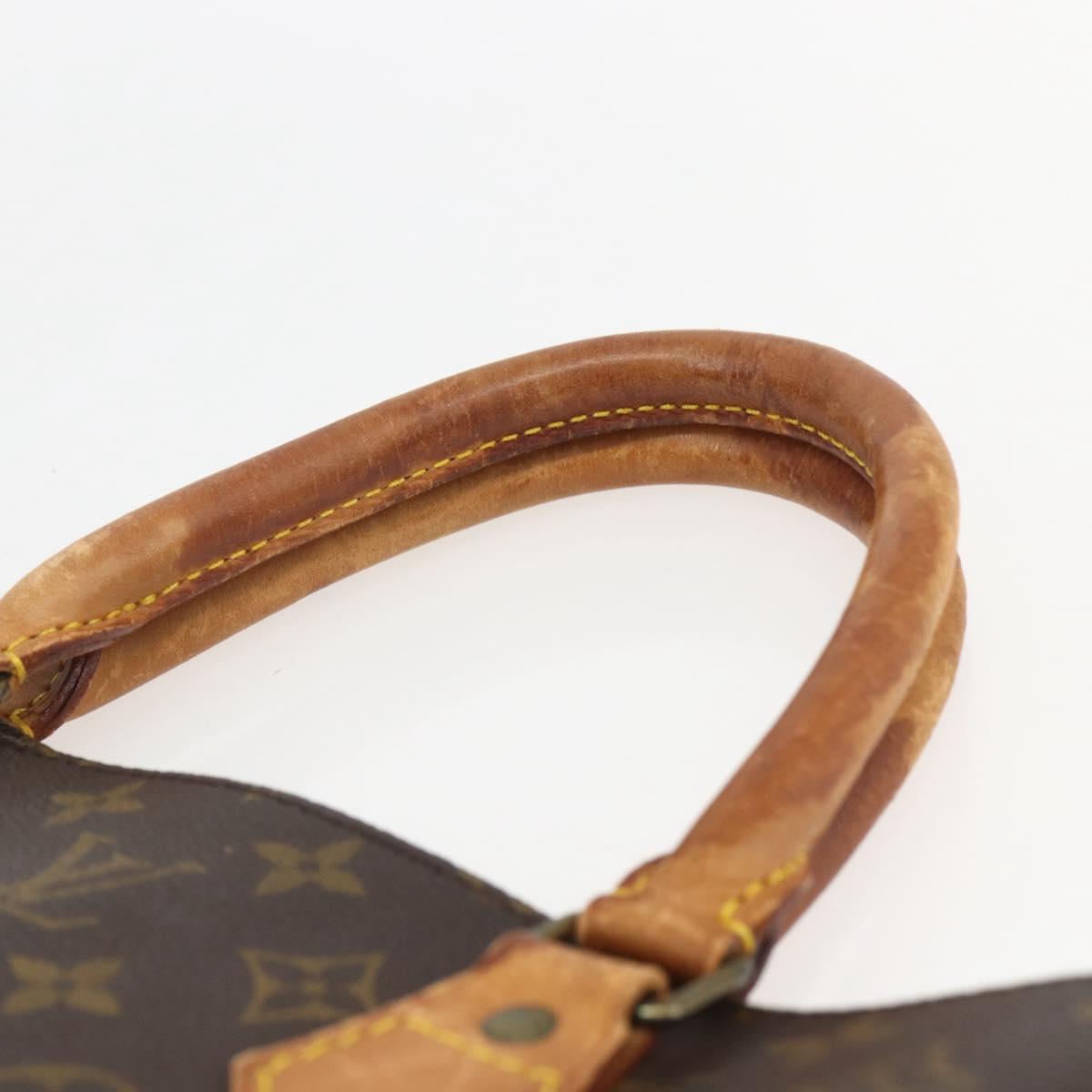 LOUIS VUITTON Monogram Sac Plat Hand Bag M51140 LV Auth 158347