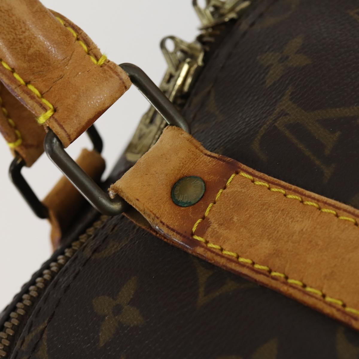 LOUIS VUITTON Monogram Keepall 50 Boston Bag M41426 LV Auth 158350