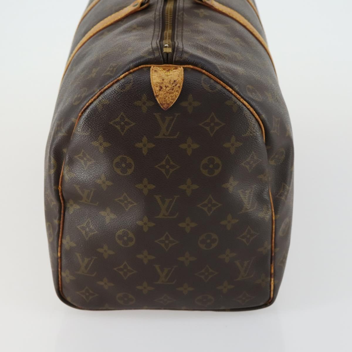 LOUIS VUITTON Monogram Keepall 50 Boston Bag M41426 LV Auth 158350
