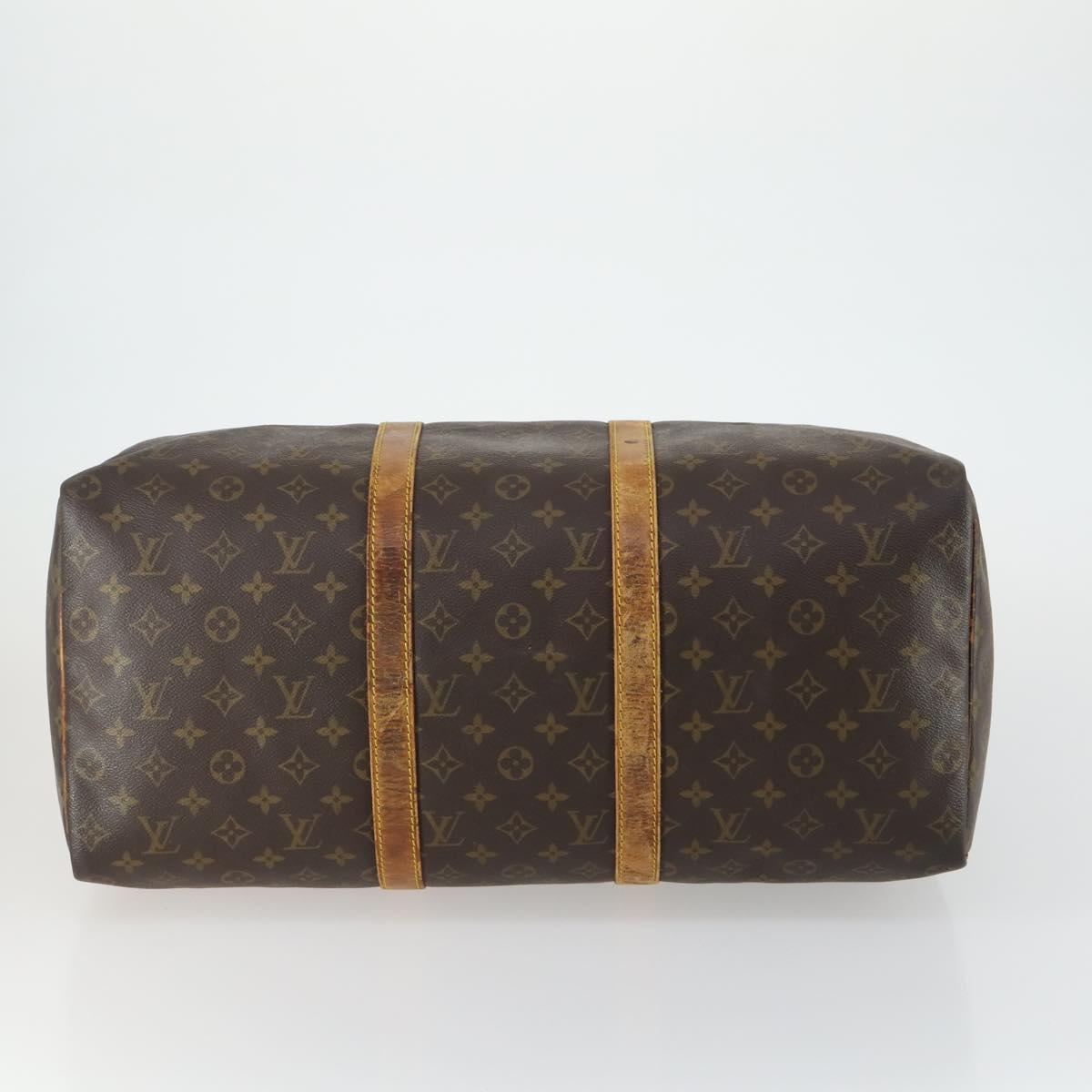 LOUIS VUITTON Monogram Keepall 50 Boston Bag M41426 LV Auth 158350