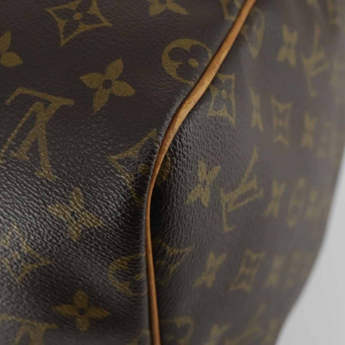 LOUIS VUITTON Monogram Keepall 55 Boston Bag M41424 LV Auth 158354