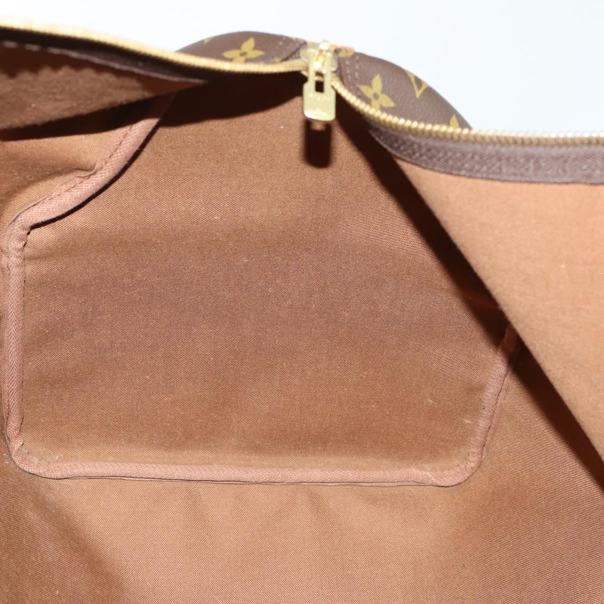 LOUIS VUITTON Monogram Keepall 55 Boston Bag M41424 LV Auth 158354