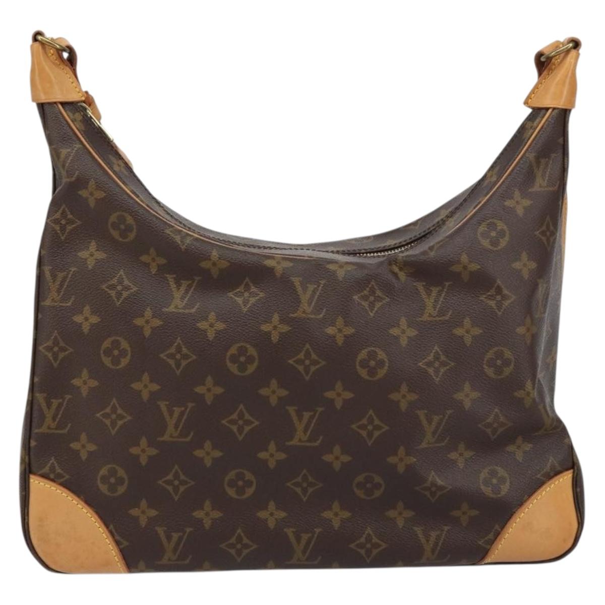 LOUIS VUITTON Monogram Boulogne 35 Shoulder Bag M51260 LV Auth 158430